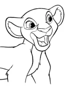Lion King kleurplaat 3